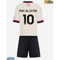 Liverpool Alexis Mac Allister #10 Bortedraktsett Barn 2025-26 Kortermet (+ Korte bukser)